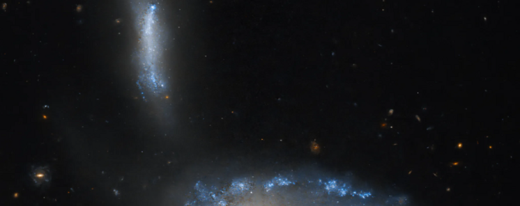Nuevas imgenes de galaxias centelleantes tomadas por Hubble 