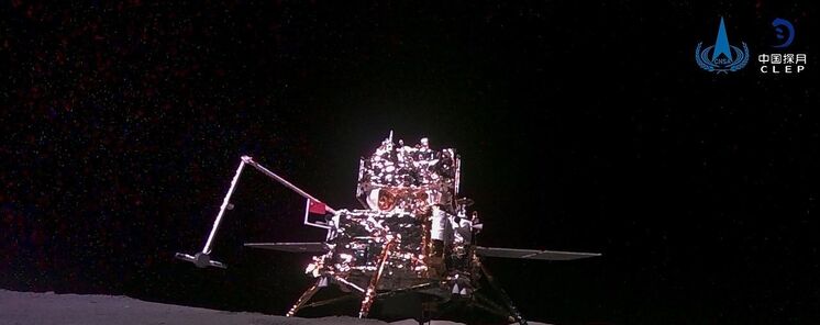 China trae a la Tierra las primeras muestras de la cara oculta de la Luna