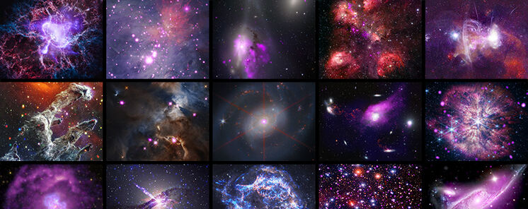 Un cuarto de siglo con Chandra 25 imgenes para el recuerdo  