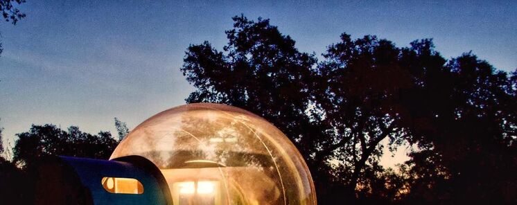 Hoteles burbuja y domos geodsicos Dormir bajo las estrellas est de moda