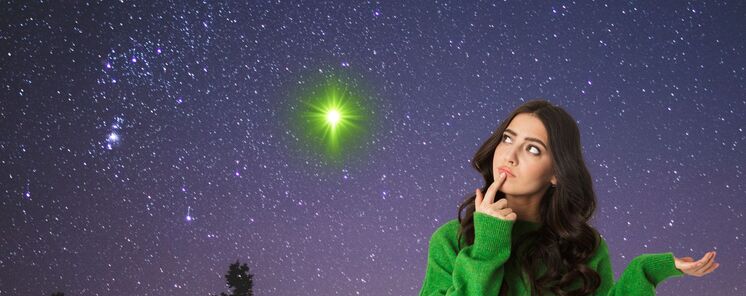 Existen las estrellas verdes El enigma cromtico del universo