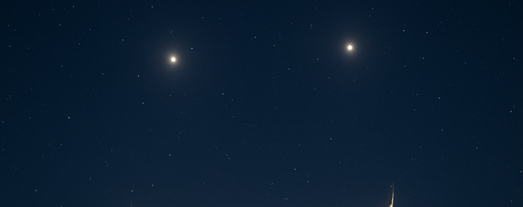 Has visto la Luna sonriente de la madrugada As fue realmente este simptico fenmeno