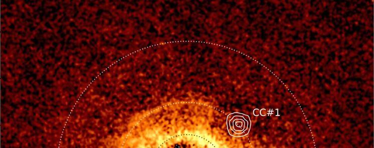 Un Saturno beb a 110 aos luz Webb fotografa por primera vez un exoplaneta 
