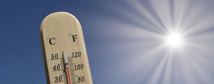 Las recientes llamaradas solares tienen que ver con las altas temperaturas