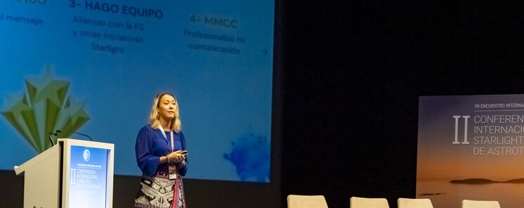 Cmo comunicar un eclipse la charla de Sara Rodrguez en el Encuentro Starlight 2025