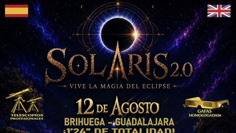 Vive el eclipse en Brihuega TdE sortea una entrada doble para Solaris 20