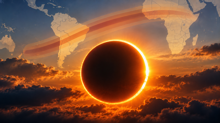 Eclipse solar del 6 de febrero de 2027 dnde ver el anillo de fuego y cunto durar
