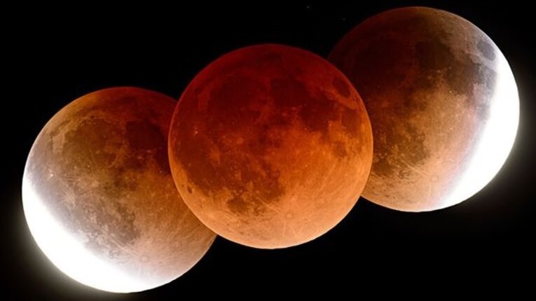 Hoy llega la Superluna de mayo vestida de rojo con eclipse total