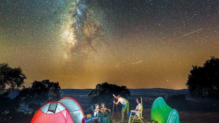 Territorio Starlight en la provincia de Badajoz Alqueva y Sierra Suroeste