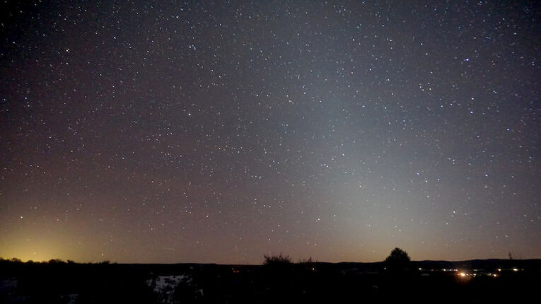 Marte puede estar ensuciando el espacio con luz zodiacal