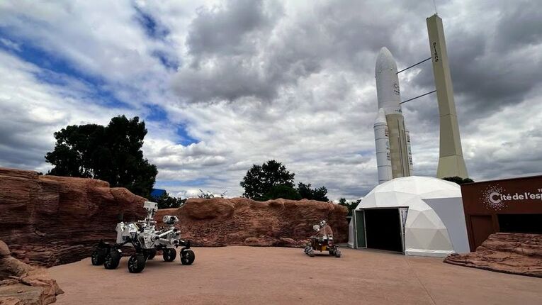 Un da de astroturismo enfamilia en la Cit de lespace de Toulouse