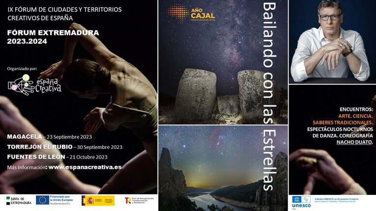 Bailando con las estrellas en Extremadura IX Frum de Territorios Creativos de Espaa