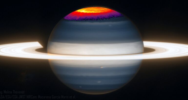 El James Webb resuelve el misterio de por qu Saturno pareca girar mal