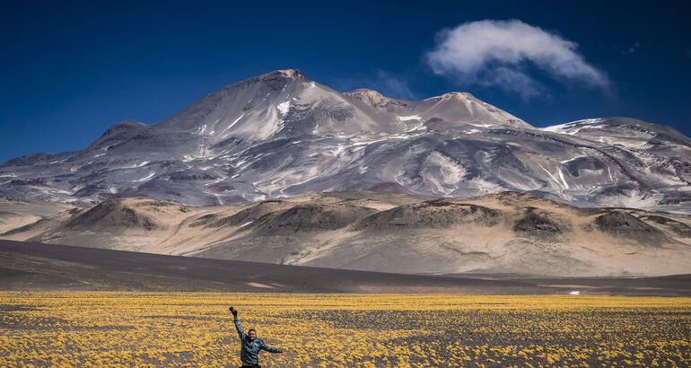 Da 7  Ojos del Salado conquistar el cielo desde la tierra