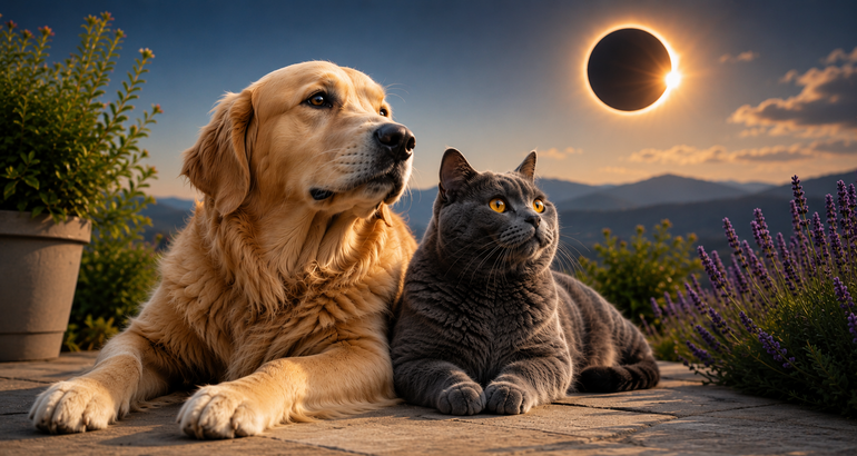 Notarn las mascotas el eclipse total de Sol Una gua responde todas las dudas