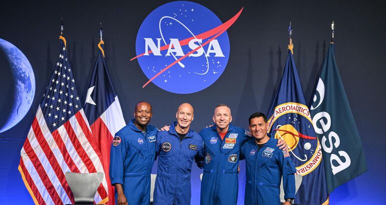 La NASA pone rostro al regreso a la Luna ya conocemos la tripulacin de Artemis III