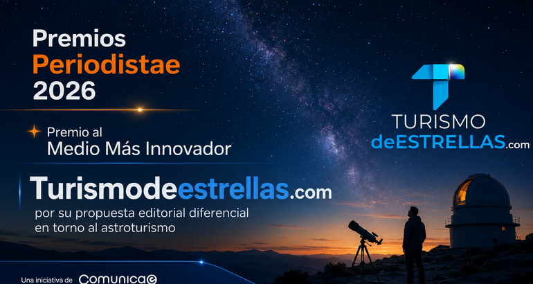 Turismodeestrellascom Premio Periodistae 2026 al Medio Ms Innovador