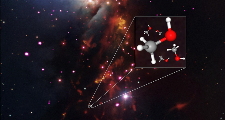 ALMA encuentra un alcohol csmico que pone a prueba lo que sabemos de las estrellas