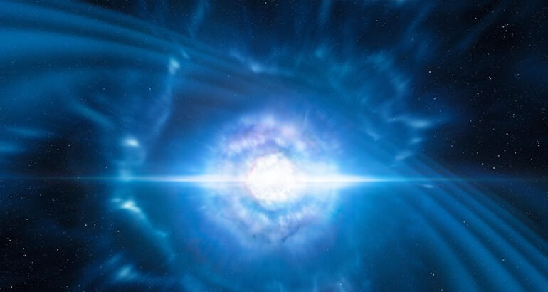 El alucinante choque de dos estrellas de neutrones