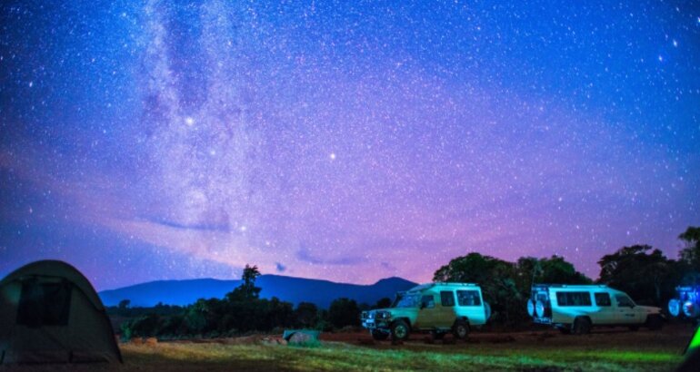 Astroturismo en Tanzania crteres safaris y estrellas