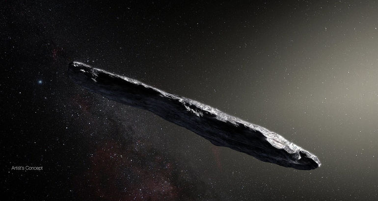 La visita del  misterioso objeto Oumuamua