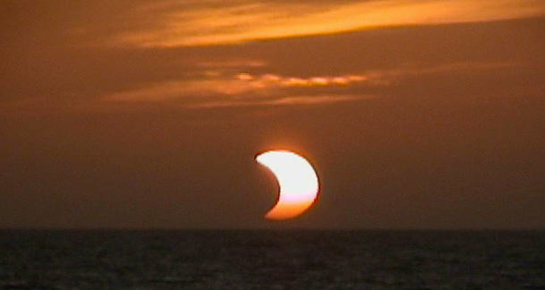 Eclipse solar parcial del 13 julio de 2018