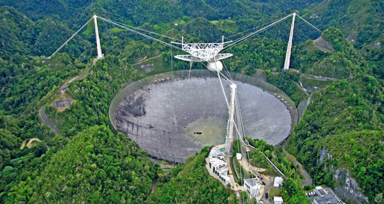 Cierre definitivo del histrico Telescopio de Arecibo