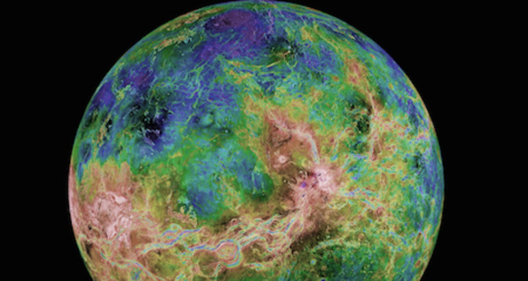 El brillante y atpico planeta Venus