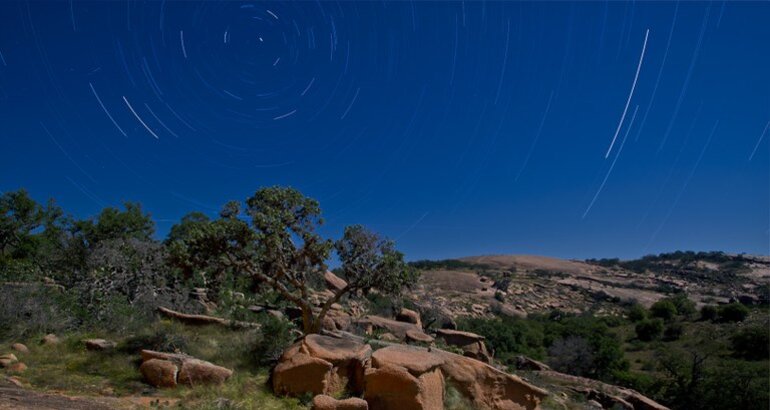 Una Roca Encantada en Texas desde la que ver las estrellas 