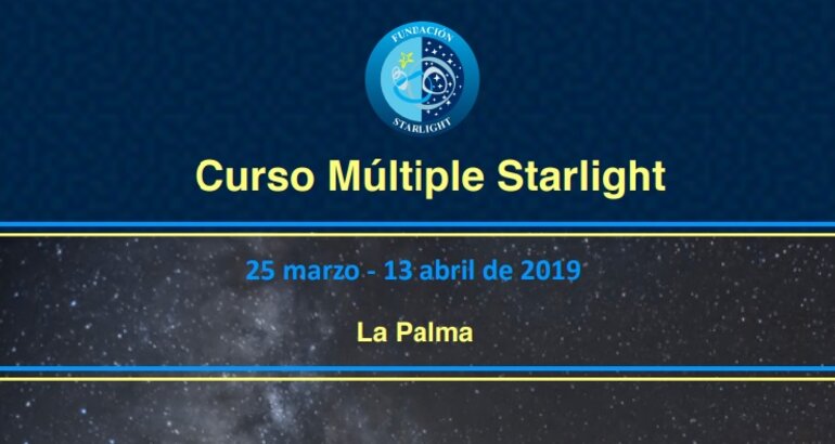 Curso Mltiple para Guas y Monitores Starlight en La Palma