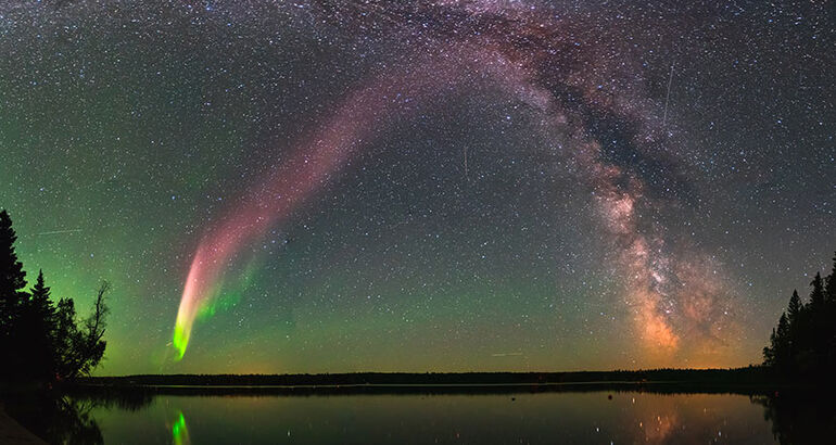 Steve el primo raro de las auroras boreales