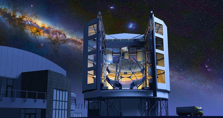 El Telescopio Gigante de Magallanes toma forma en Chile