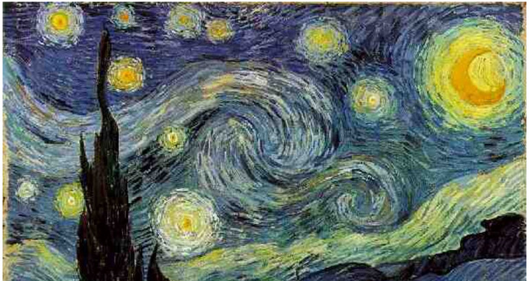 Van Gogh el pintor que se enamor de la noche y las estrellas