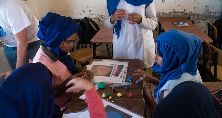 Proyecto Amanar la astronoma como herramienta de intercambio cultural con el Shara