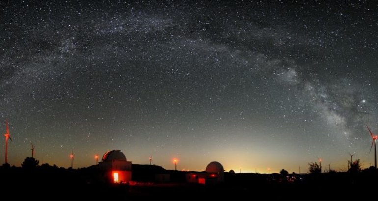 Las estrellas desde el Centro Astronmico del Alto Turia