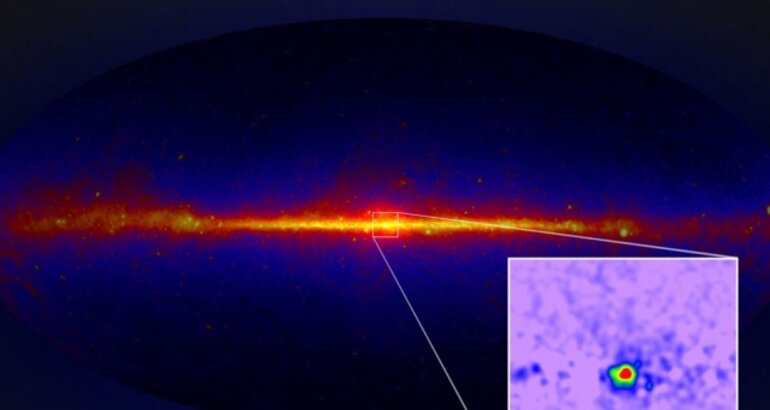 Seales de materia oscura en el centro de la Va Lctea