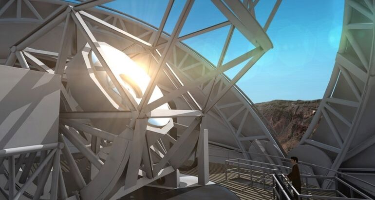 Telescopio solar EST o cmo Europa quiere mirar al Sol