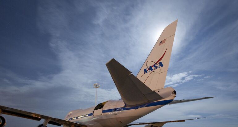 Es un simple avin No es SOFIA el Observatorio aerotransportado de la NASA