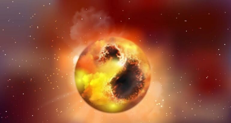 La extraa atenuacin de Betelgeuse causada por manchas estelares gigantes