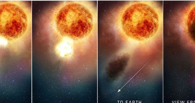 Hubble resuelve el misterio tras el oscurecimiento de Betelgeuse