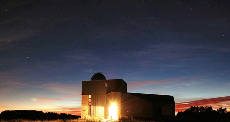 Visita al Observatorio Astronmico de Cantabria