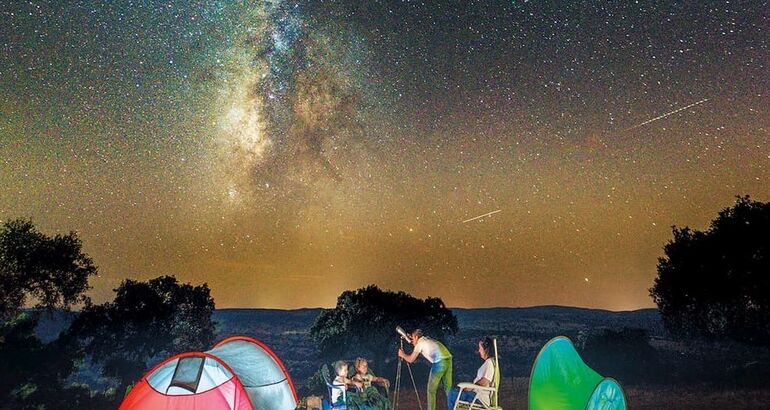 Territorio Starlight en la provincia de Badajoz Alqueva y Sierra Suroeste