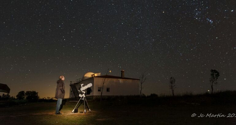 Observatorio Astronmico de Monfrage naturaleza y estrellas en pleno Parque Nacional