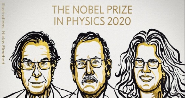 Nobel de Fsica 2020 para los expertos en agujeros negros Penrose Genzel y Ghez