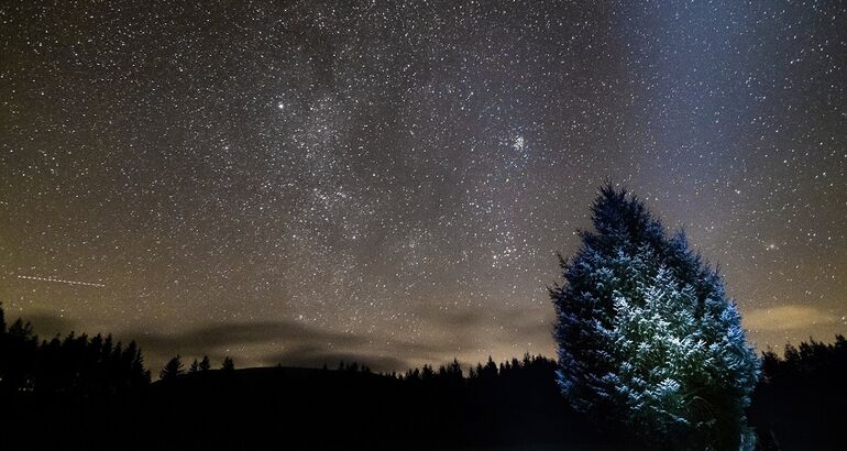 Parque Galloway el mejor cielo oscuro de Escocia