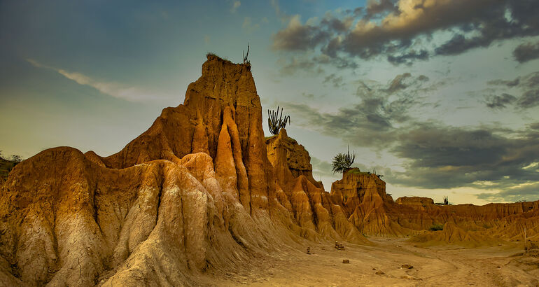 Desierto de la Tatacoa un cielo Starlight en Colombia