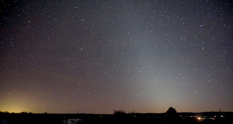 Marte puede estar ensuciando el espacio con luz zodiacal