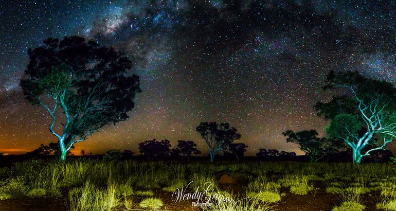 Ver las estrellas desde el corazn de Australia