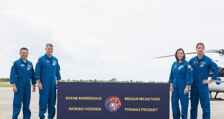 Thomas Pesquet primer astronauta europeo en viajar en un Dragn al espacio