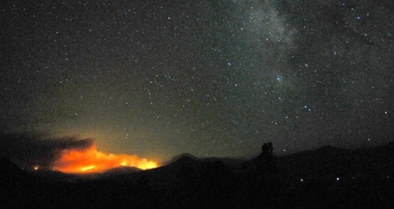 El incendio de California pone en peligro un telescopio del SETI